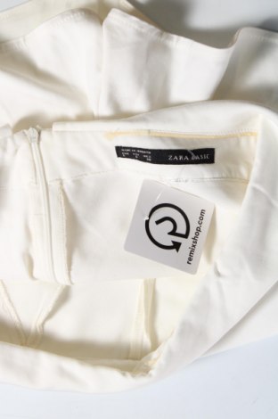 Fustă-pantalon Zara, Mărime S, Culoare Alb, Preț 30,60 Lei