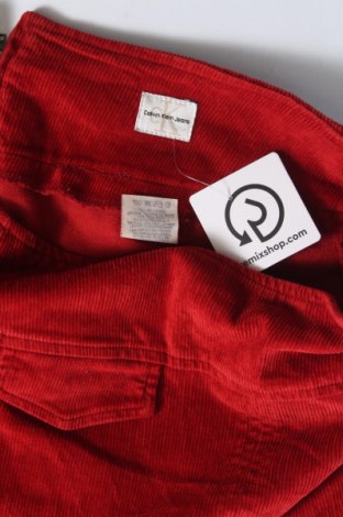 Rock Calvin Klein Jeans, Größe M, Farbe Rot, Preis 26,03 €
