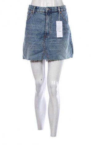 Fustă Perfect Jeans By Gina Tricot, Mărime XL, Culoare Albastru, Preț 112,17 Lei