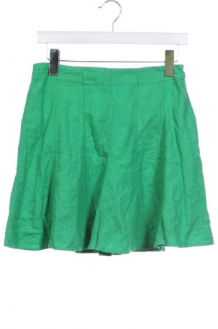 Φούστα Zara, Μέγεθος XS, Χρώμα Πράσινο, Τιμή 6,00 €