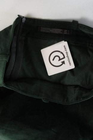 Φούστα Zara Trafaluc, Μέγεθος XS, Χρώμα Πράσινο, Τιμή 14,31 €