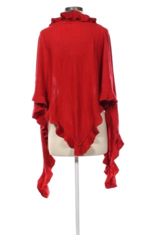 Poncho, Größe M, Farbe Rot, Preis € 12,08