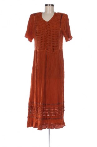 Šaty , Velikost M, Barva Oranžová, Cena  685,00 Kč