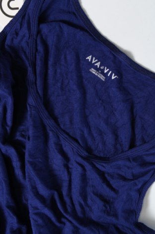 Kleid Ava & Viv, Größe XL, Farbe Blau, Preis 11,10 €