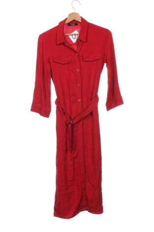 Kleid Bershka, Größe XS, Farbe Rot, Preis 14,83 €