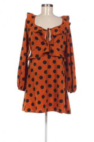 Kleid Boohoo, Größe XXL, Farbe Orange, Preis 11,10 €