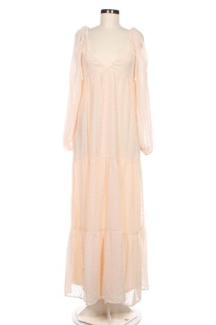 Kleid Boohoo, Größe S, Farbe Ecru, Preis 24,98 €
