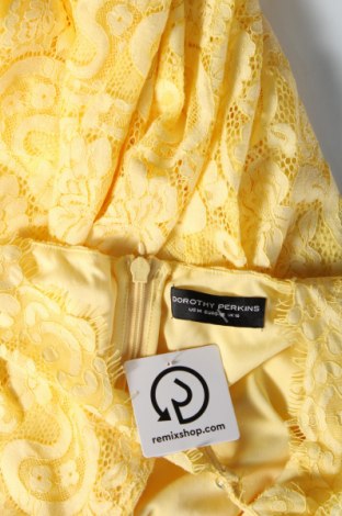 Kleid Dorothy Perkins, Größe XL, Farbe Gelb, Preis € 31,82
