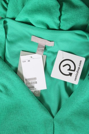 Kleid H&M, Größe XS, Farbe Grün, Preis 8,95 €
