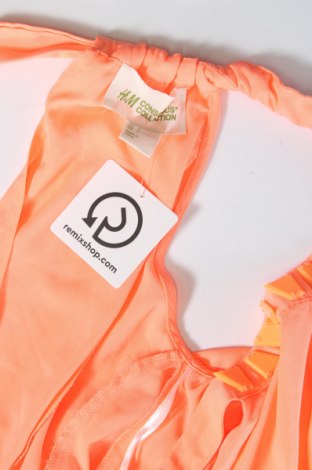 Рокля H&M Conscious Collection, Размер XS, Цвят Оранжев, Цена 29,00 лв.
