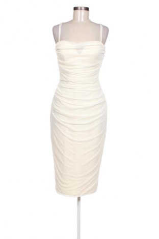 Kleid Karen Millen, Größe M, Farbe Ecru, Preis 116,24 €