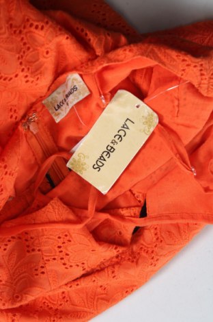Рокля Lace & Beads, Размер XS, Цвят Оранжев, Цена 37,80 лв.