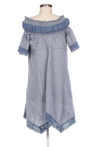 Kleid Mat., Größe M, Farbe Blau, Preis € 9,00