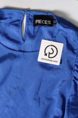 Kleid Pieces, Größe S, Farbe Blau, Preis 11,83 €