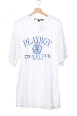 Kleid Playboy x Missguided, Größe XS, Farbe Weiß, Preis € 8,90