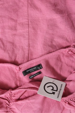 Kleid Reserved, Größe XS, Farbe Rosa, Preis 14,83 €