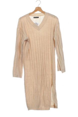 Kleid SHEIN, Größe XS, Farbe Beige, Preis 8,90 €