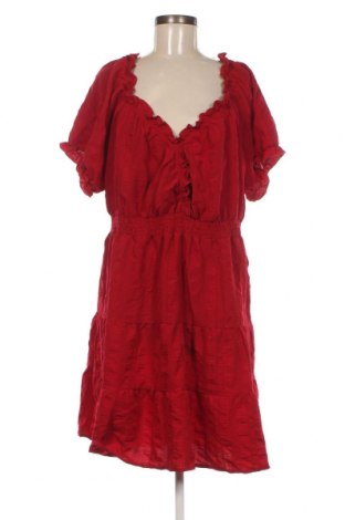 Kleid SHEIN, Größe 4XL, Farbe Rot, Preis 11,10 €
