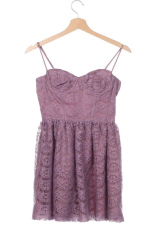 Kleid Topshop, Größe XS, Farbe Lila, Preis 20,46 €