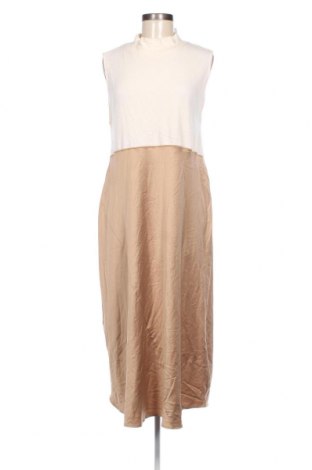 Kleid Zara, Größe L, Farbe Beige, Preis 13,01 €