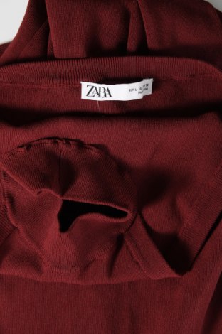 Рокля Zara, Размер L, Цвят Червен, Цена 40,50 лв.