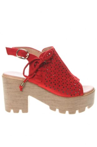 Sandalen, Größe 37, Farbe Rot, Preis 11,97 €