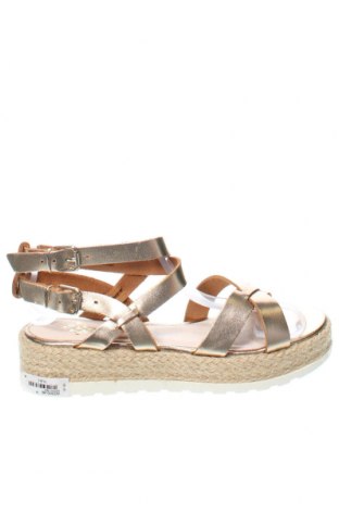 Sandalen San Marina, Größe 38, Farbe Golden, Preis 31,96 €