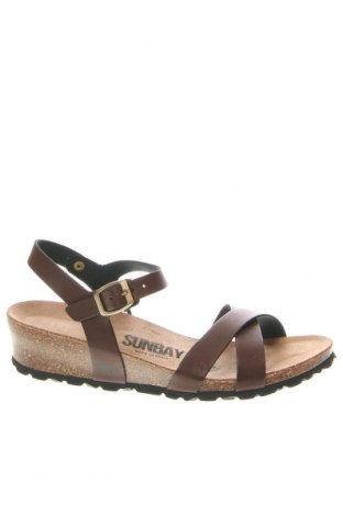 Sandalen Sunday, Größe 39, Farbe Braun, Preis 17,58 €