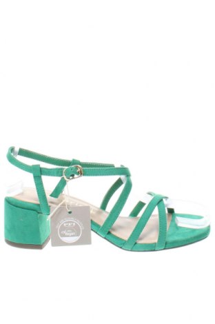 Sandale Tamaris, Mărime 38, Culoare Verde, Preț 152,96 Lei