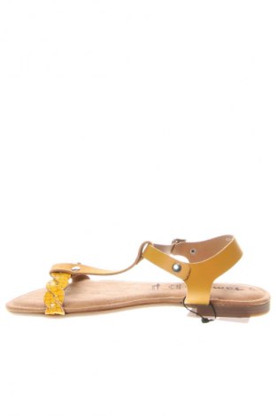 Sandalen Tamaris, Größe 40, Farbe Gelb, Preis 31,96 €