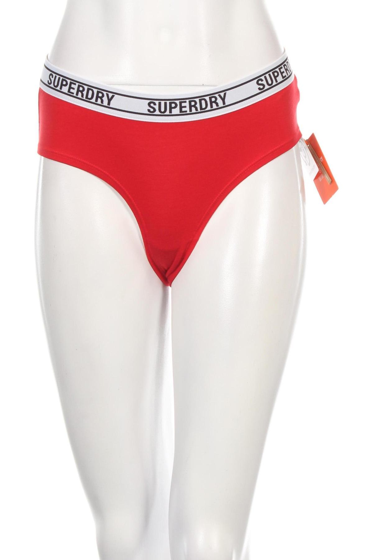 Bikini Superdry, Mărime M, Culoare Roșu, Preț 50,66 Lei