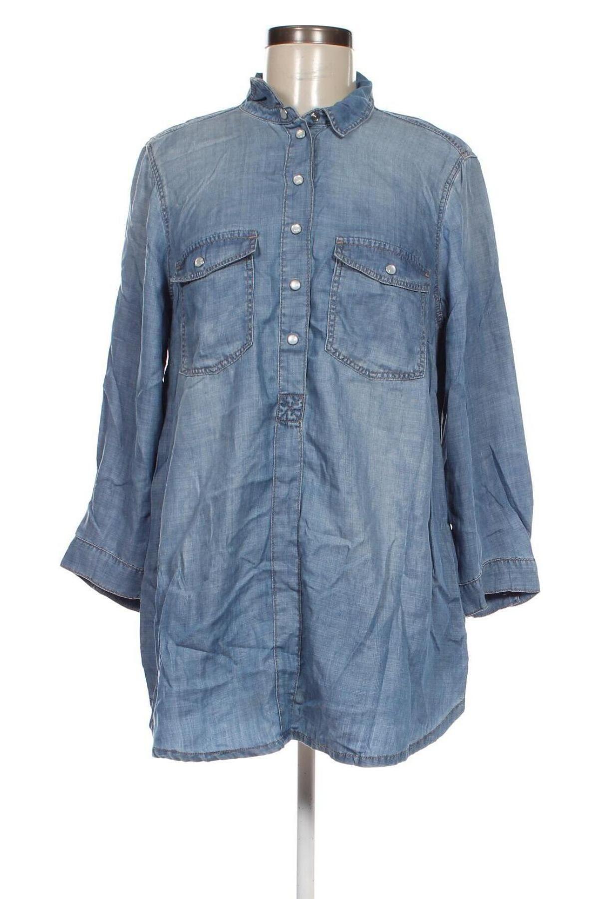 Блуза за бременни H&M Mama, Размер L, Цвят Син, Цена 9,50 лв.