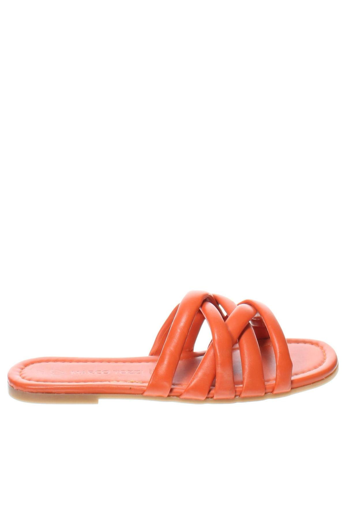 Γυναικείες παντόφλες Marco Tozzi, Μέγεθος 37, Χρώμα Πορτοκαλί, Τιμή 31,96 €