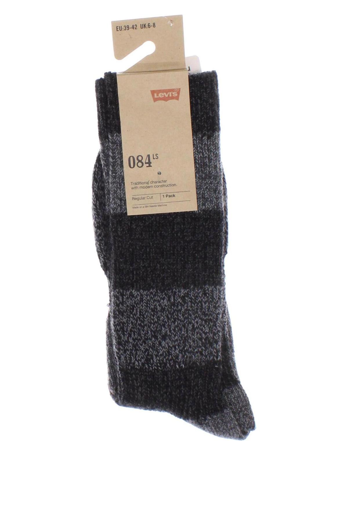 Κάλτσες Levi's, Μέγεθος M, Χρώμα Γκρί, Τιμή 10,82 €