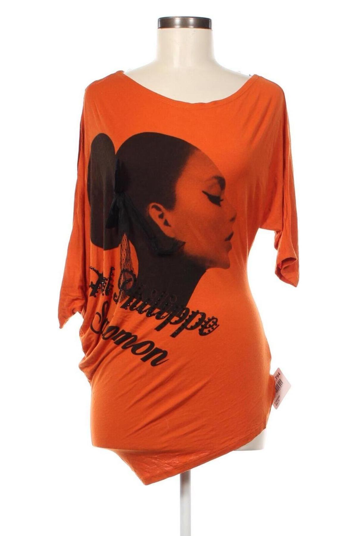 Damen Shirt, Größe S, Farbe Orange, Preis 13,49 €