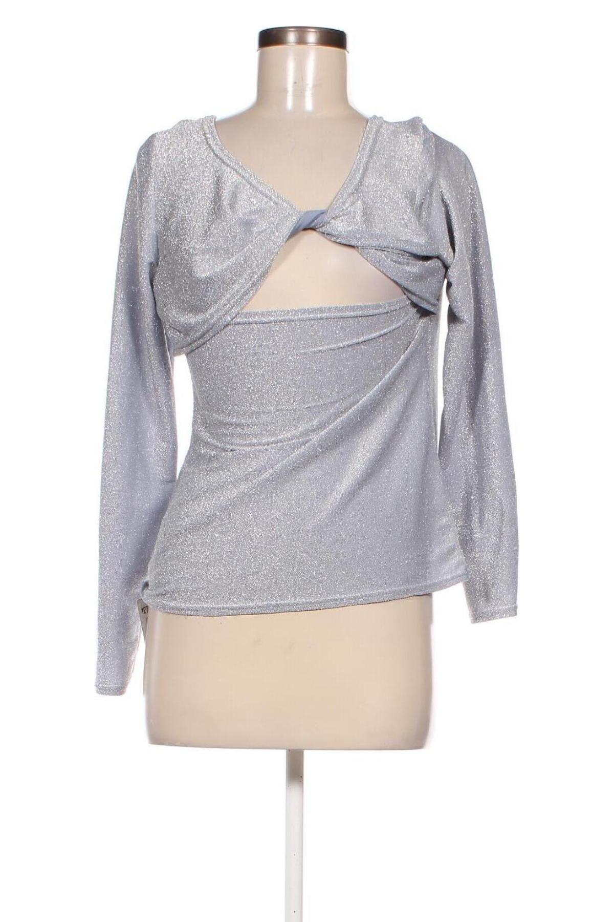 Damen Shirt, Größe S, Farbe Silber, Preis 5,87 €