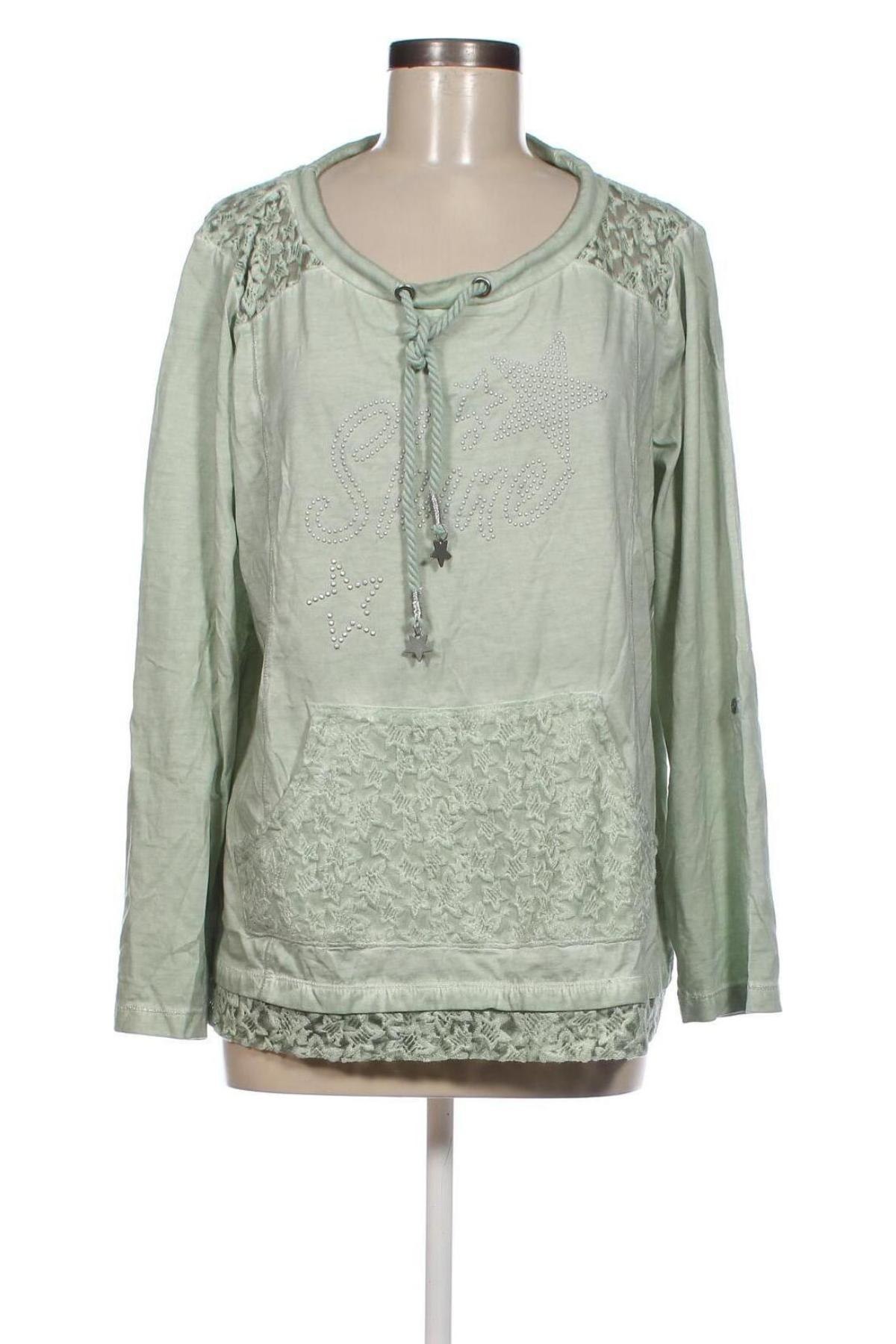 Дамска блуза, Размер XL, Цвят Зелен, Цена 10,45 лв.