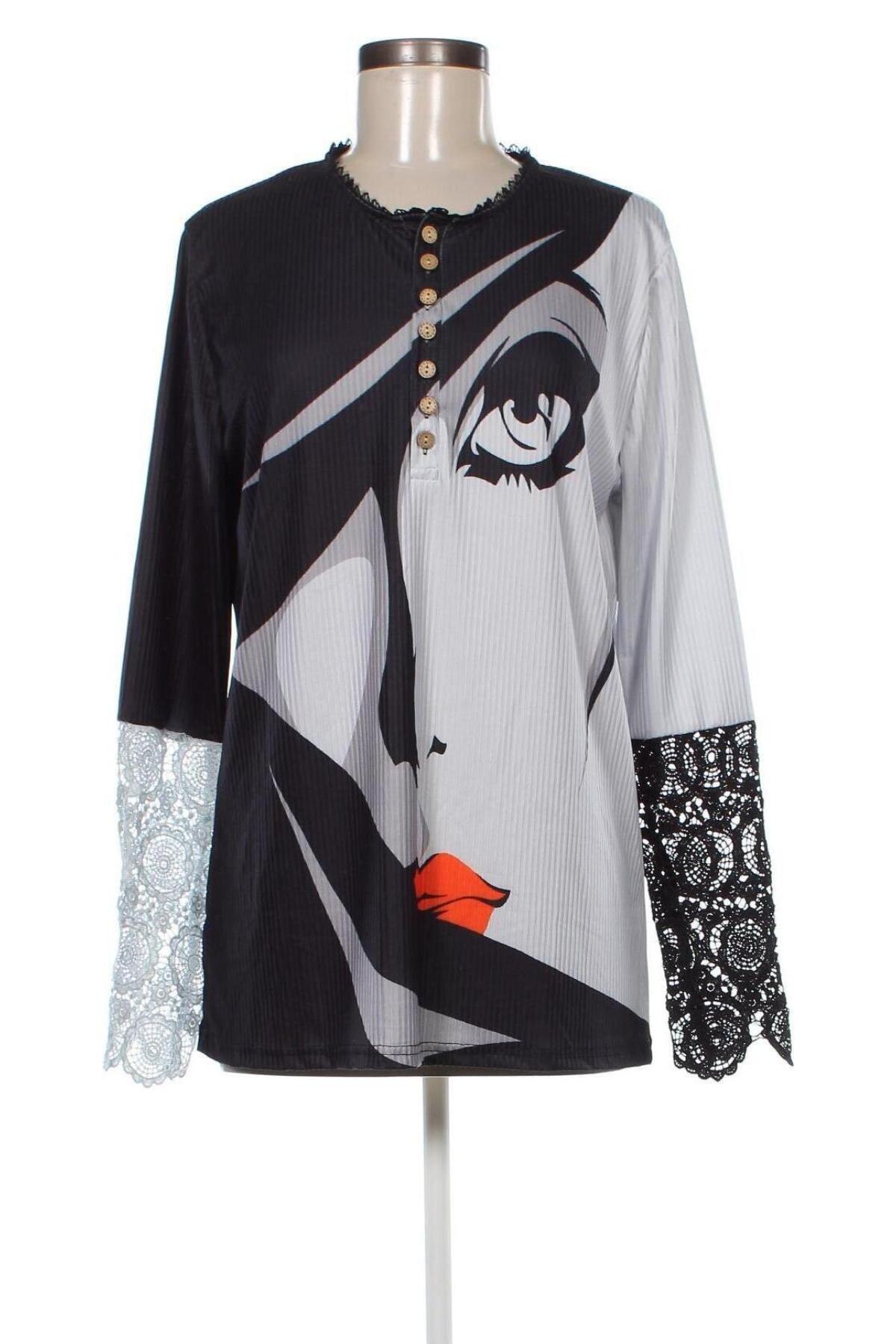 Γυναικεία μπλούζα, Μέγεθος L, Χρώμα Πολύχρωμο, Τιμή 6,46 €