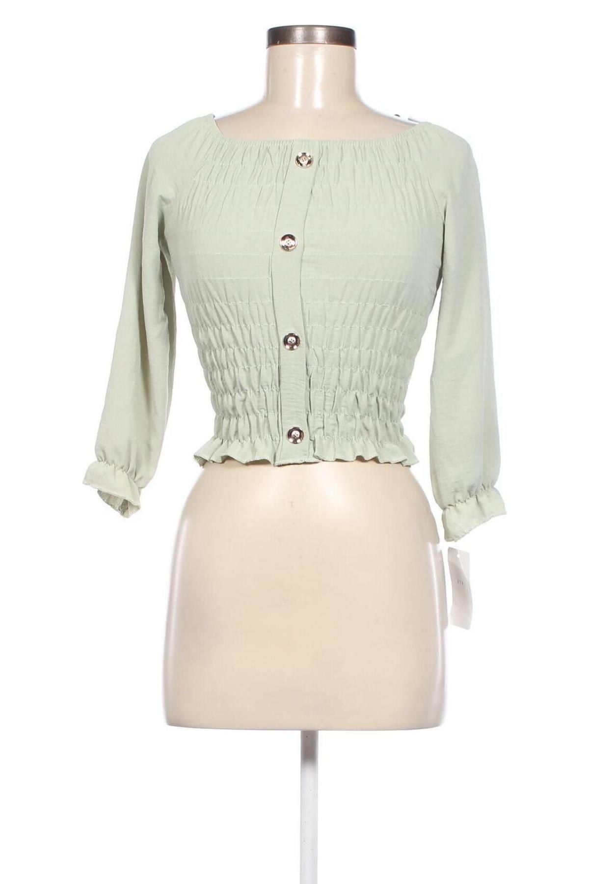 Дамска блуза, Размер S, Цвят Зелен, Цена 13,95 лв.