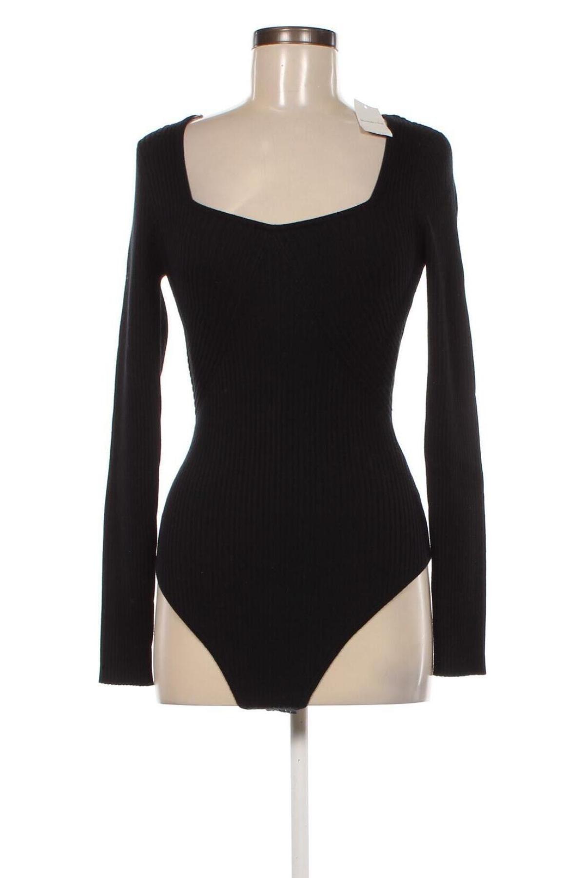 Дамска блуза - боди Abercrombie & Fitch, Размер M, Цвят Черен, Цена 98,00 лв.