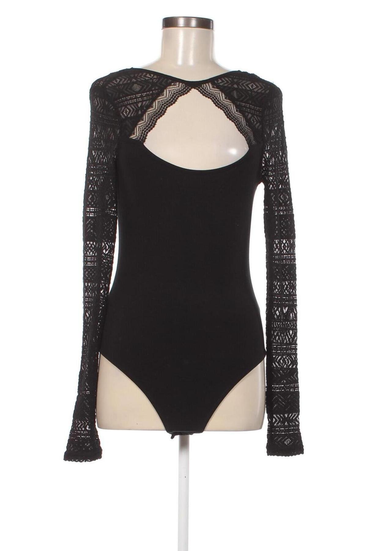 Bluză-body de damă. About You, Mărime M, Culoare Negru, Preț 36,99 Lei