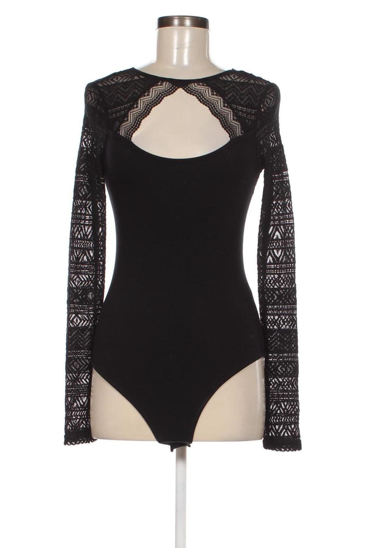 Bluză-body de damă. About You, Mărime S, Culoare Negru, Preț 75,66 Lei