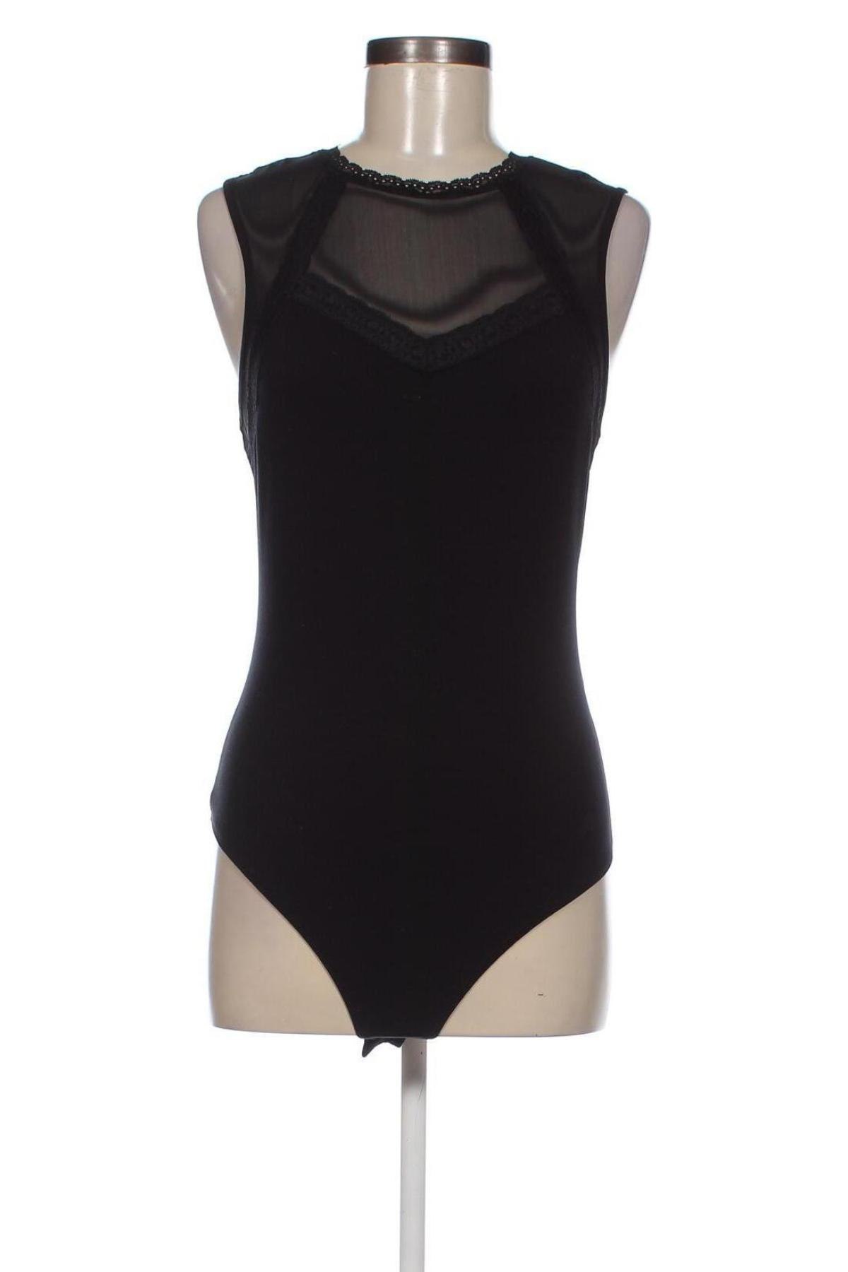 Bluză-body de damă. About You, Mărime M, Culoare Negru, Preț 45,89 Lei