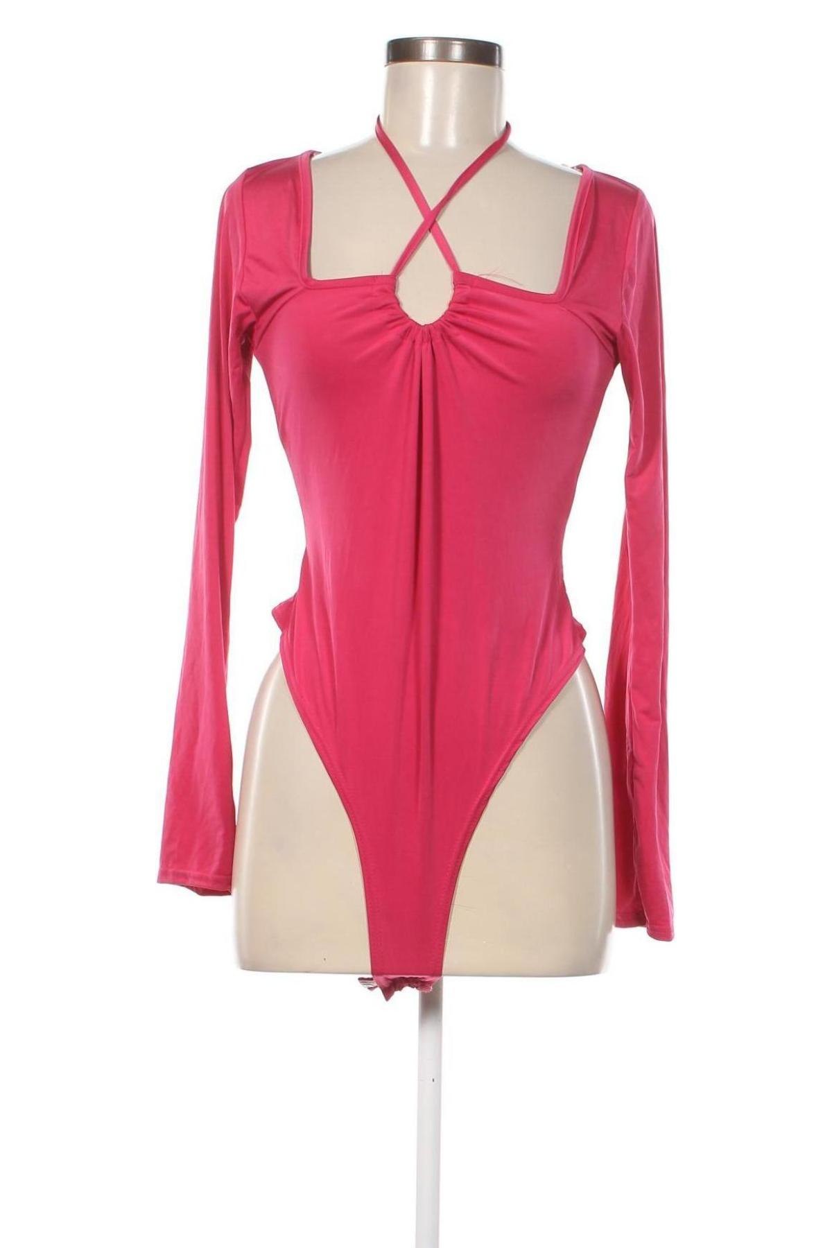 Damenbluse-Body Boohoo, Größe L, Farbe Rosa, Preis € 15,98