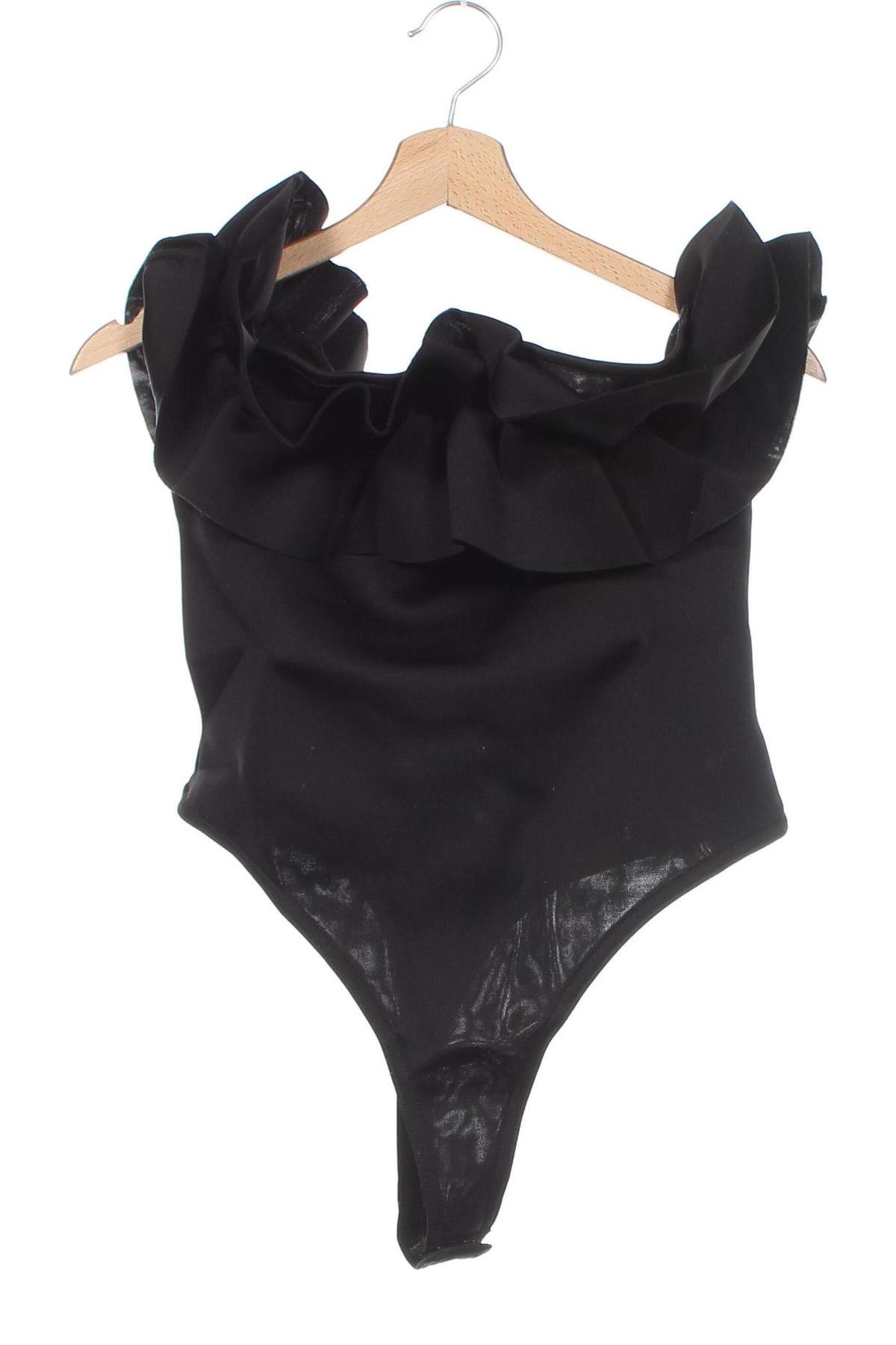 Damenbluse-Body Boohoo, Größe M, Farbe Schwarz, Preis € 5,59