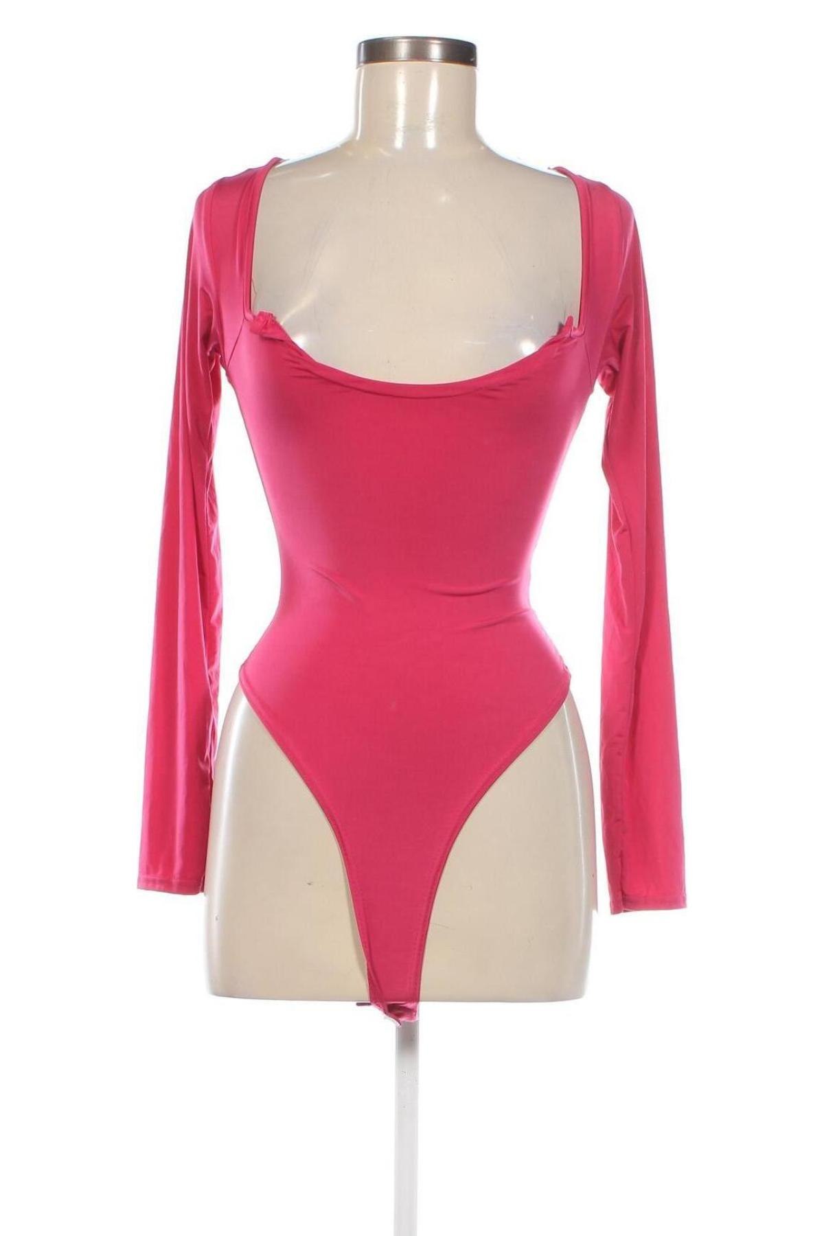 Γυναικεία μπλούζα-Κορμάκι Boohoo, Μέγεθος XS, Χρώμα Ρόζ , Τιμή 15,98 €
