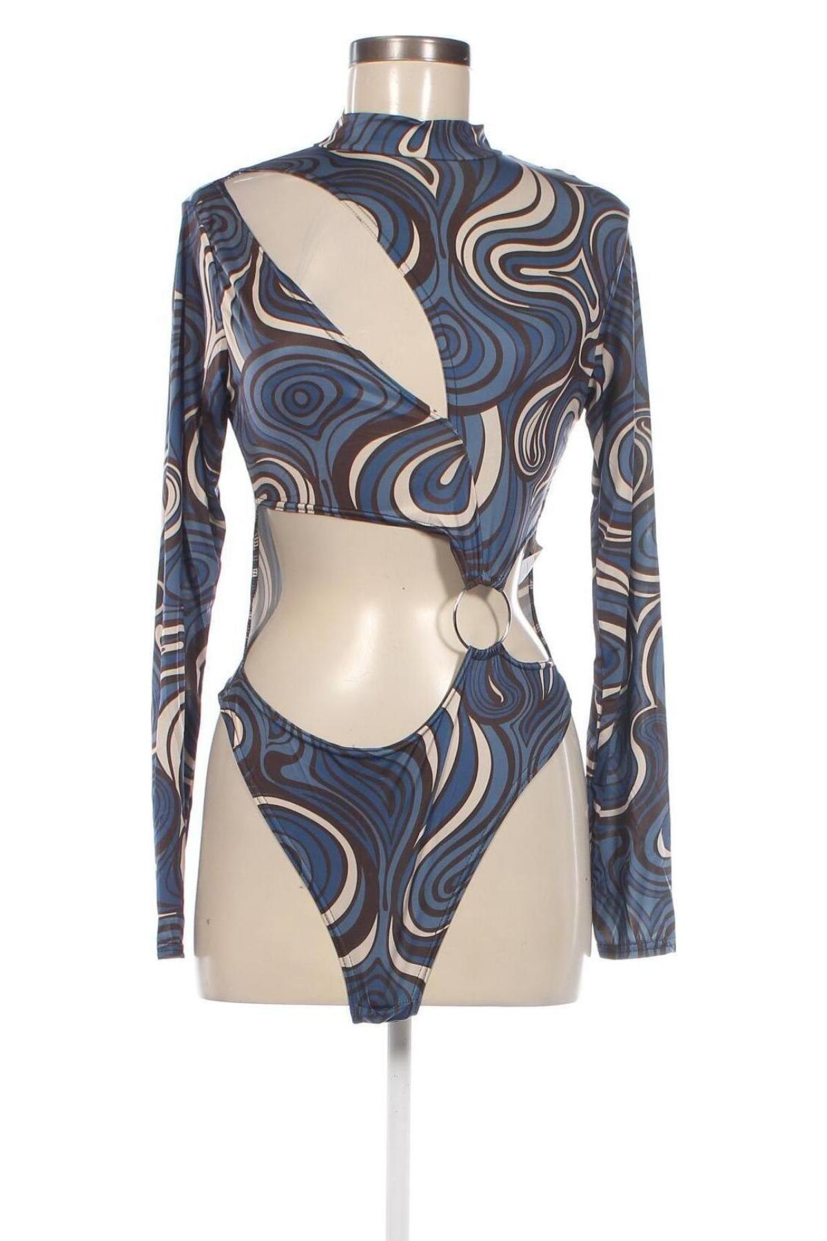 Дамска блуза - боди Boohoo, Размер M, Цвят Многоцветен, Цена 15,50 лв.