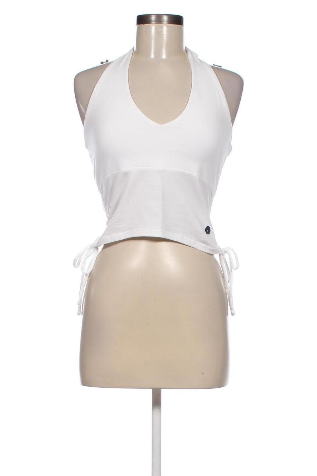 Γυναικεία μπλούζα-Κορμάκι Hollister, Μέγεθος L, Χρώμα Λευκό, Τιμή 15,88 €