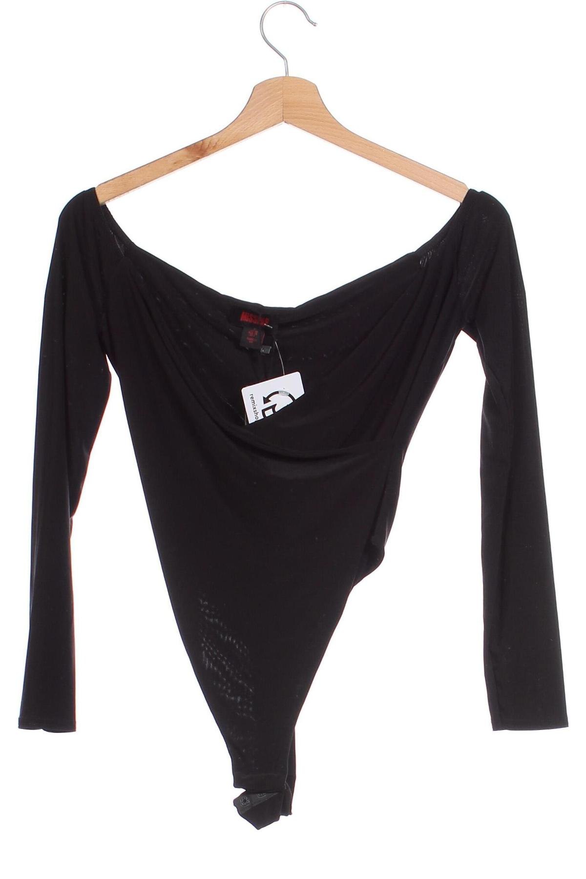 Damenbluse-Body Misspap, Größe M, Farbe Schwarz, Preis € 19,85