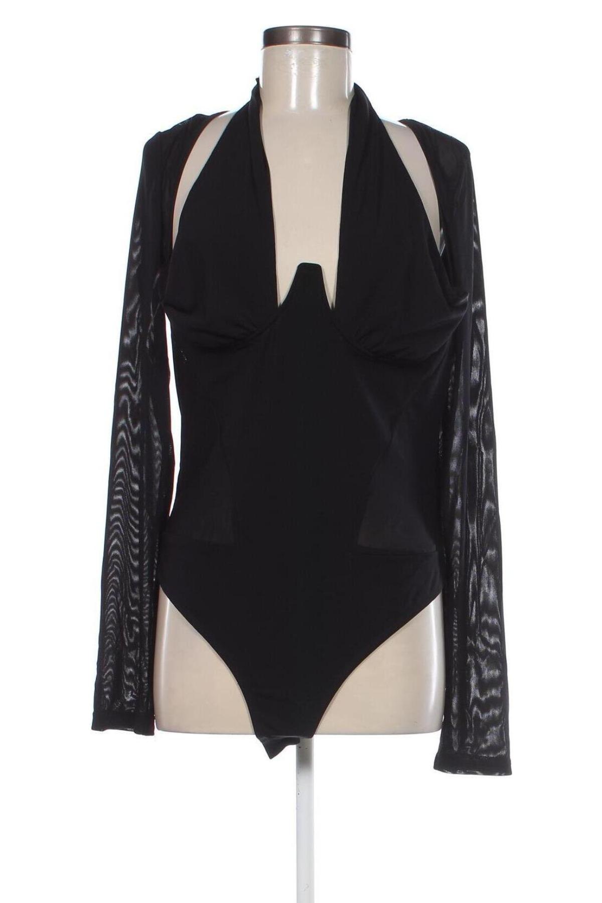 Γυναικεία μπλούζα-Κορμάκι Misspap, Μέγεθος XL, Χρώμα Μαύρο, Τιμή 21,83 €
